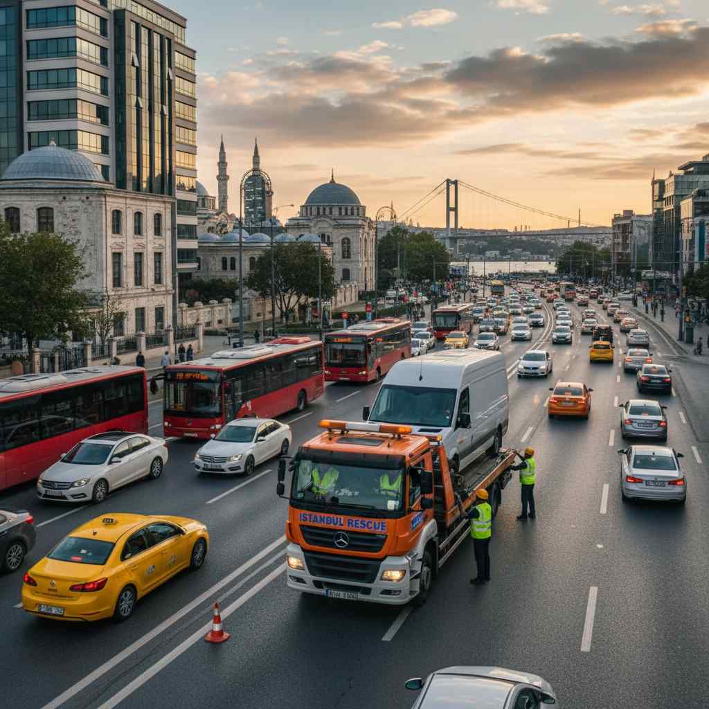 Hafif Ticari Araç Çekici İstanbul - Burda Çekici
